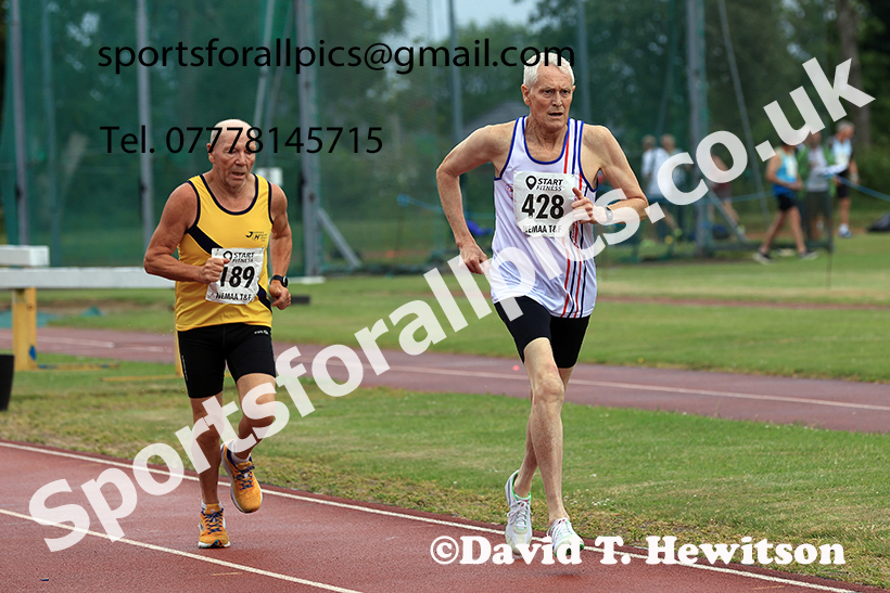 800 metres, 2025 NEMAA Track and Field, Monkton. Photo: David T. Hewitson/Sports for All Pics